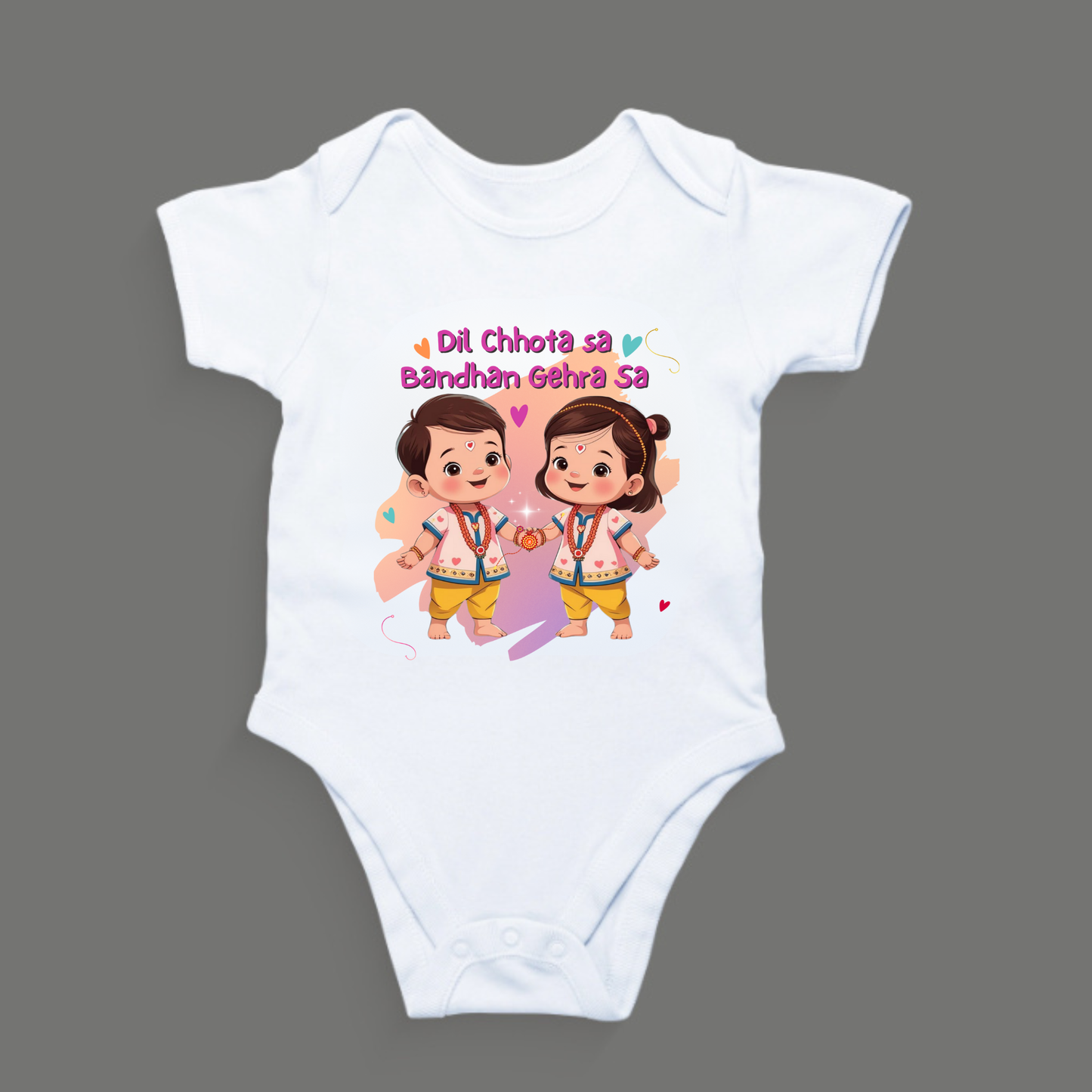 Dil Chhota Sa, Bandhan Gehra Sa – Kids Rompers