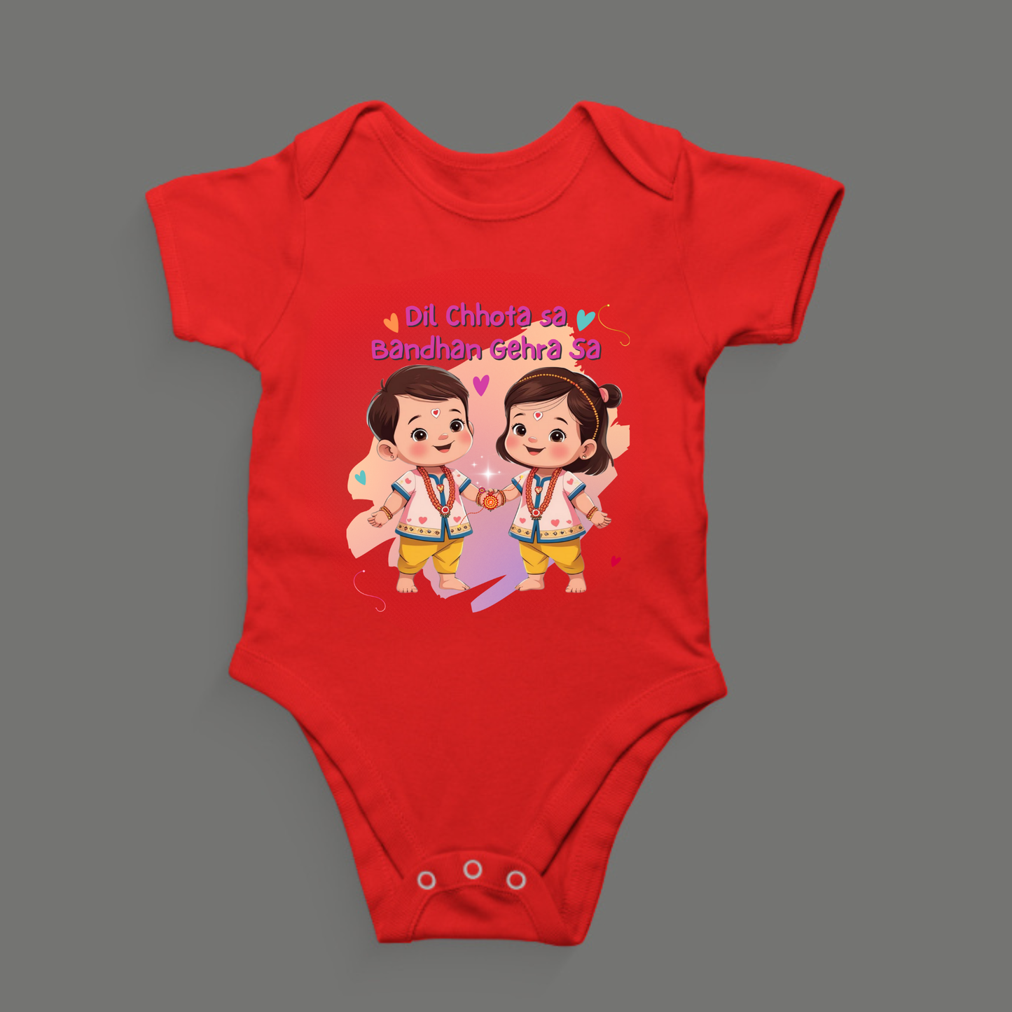 Dil Chhota Sa, Bandhan Gehra Sa – Kids Rompers