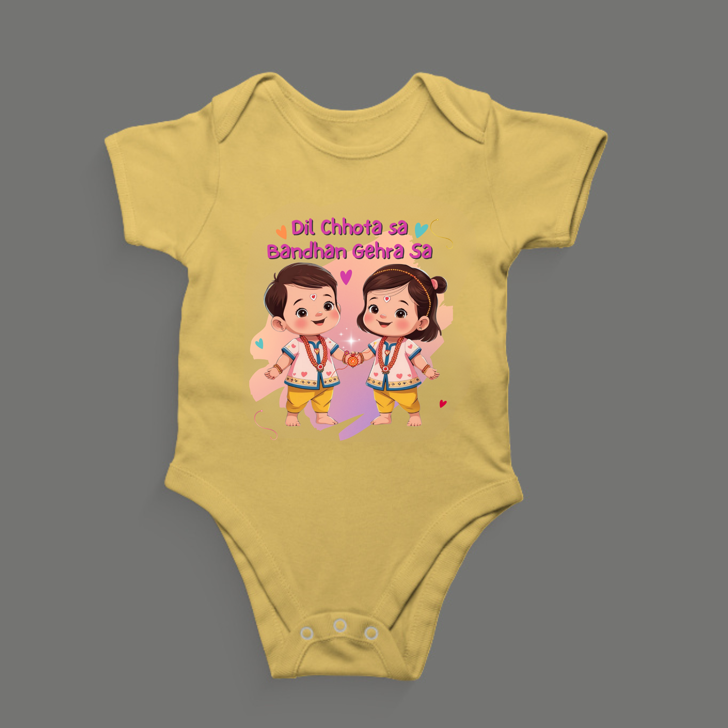 Dil Chhota Sa, Bandhan Gehra Sa – Kids Rompers