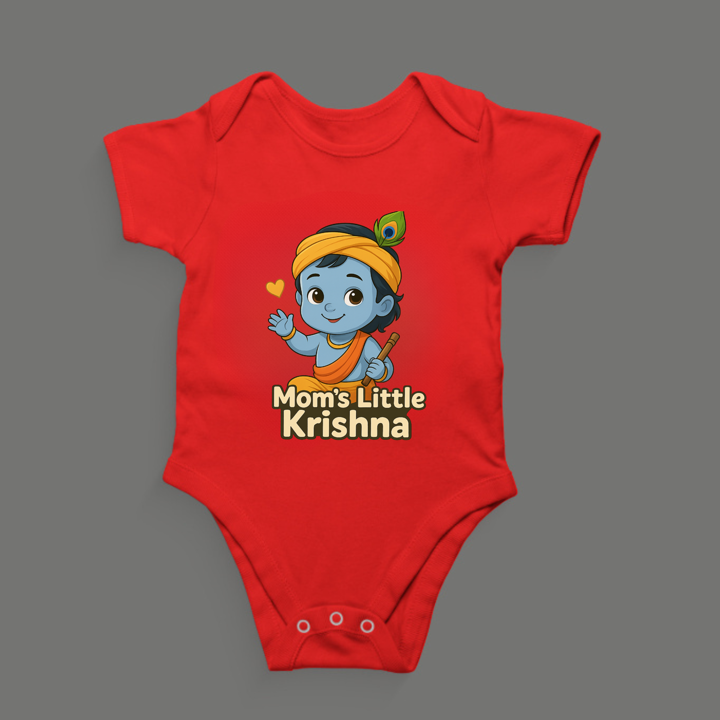 Mom's Little Krishna  - Kids Rompers
