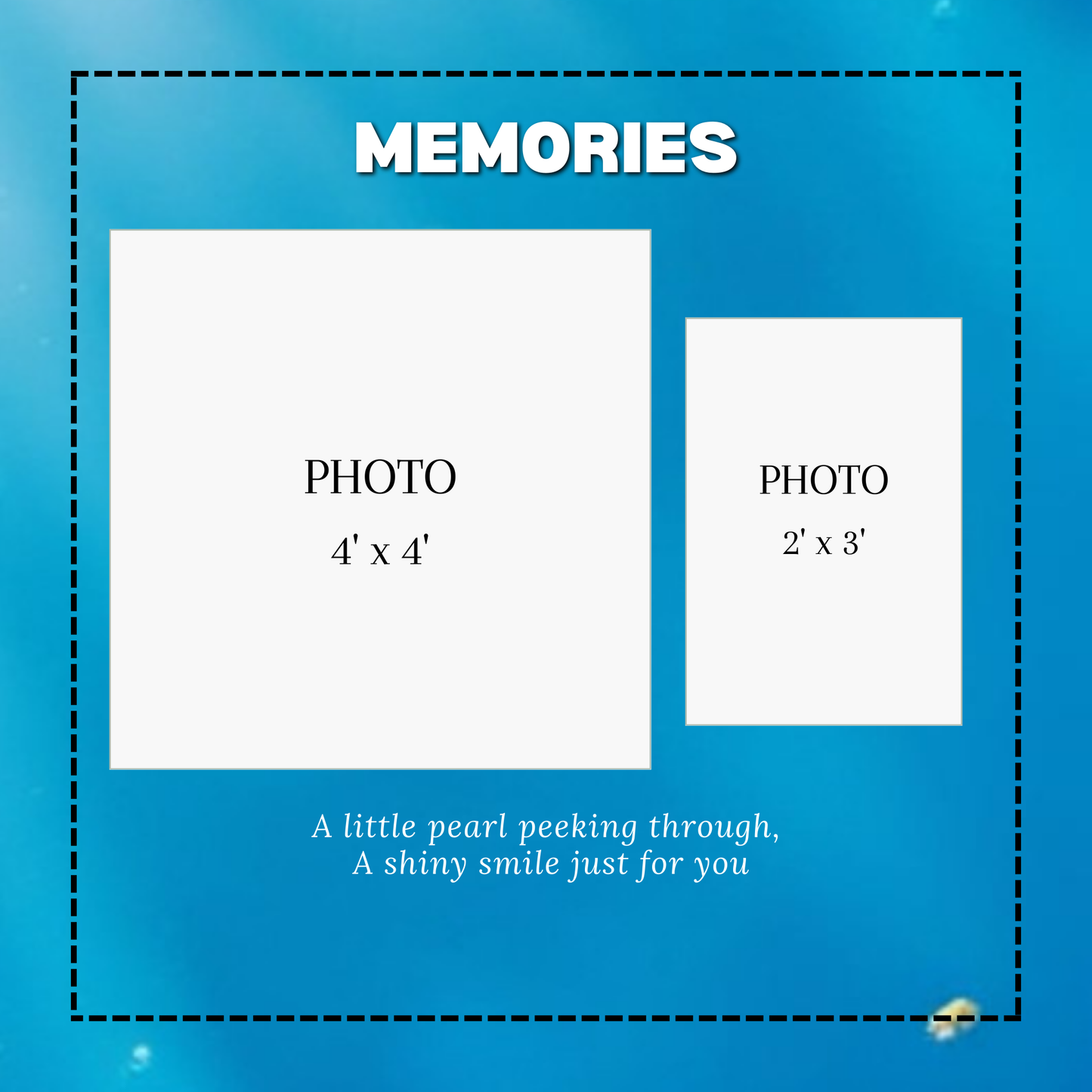 Ocean Theme Baby Memory Book