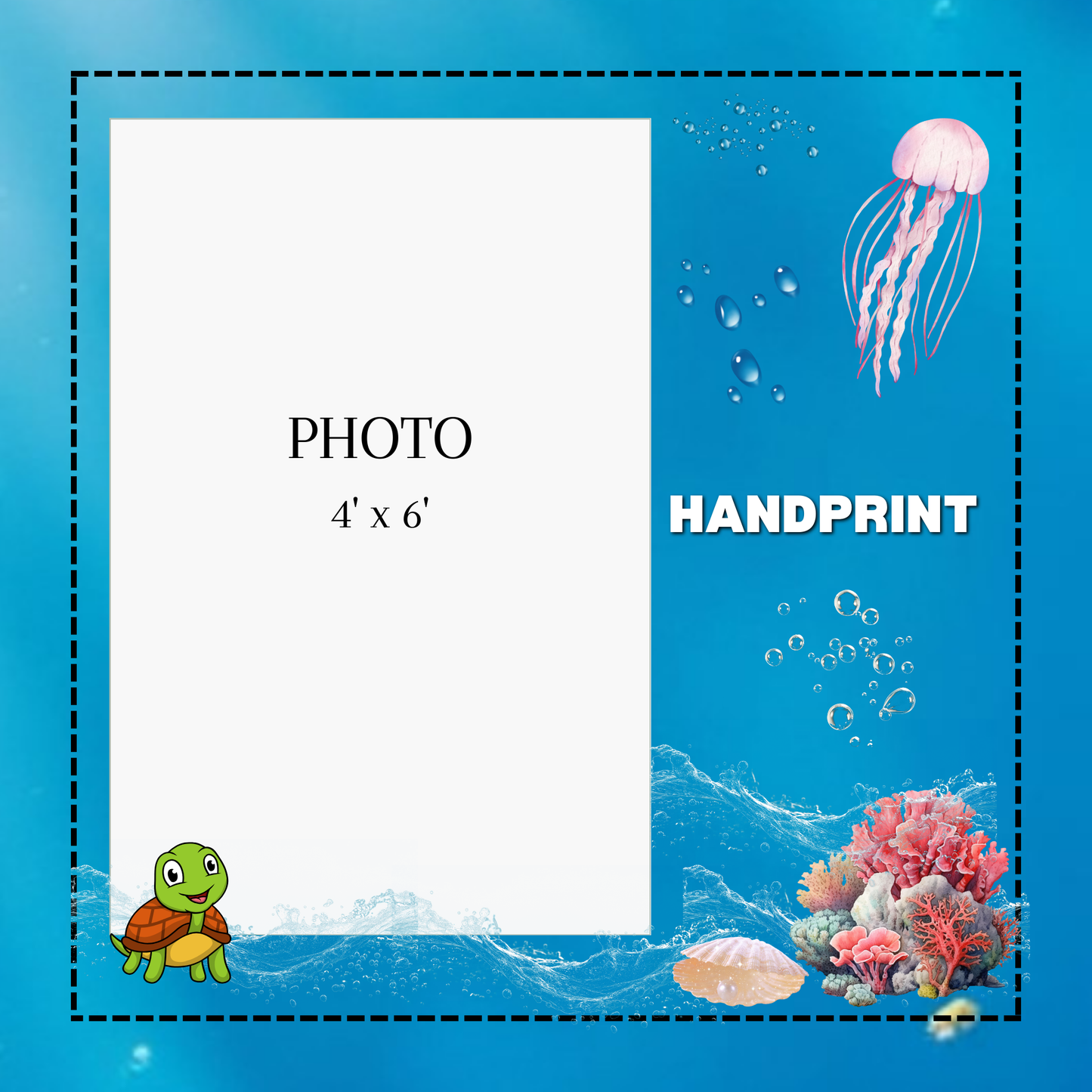 Ocean Theme Baby Memory Book