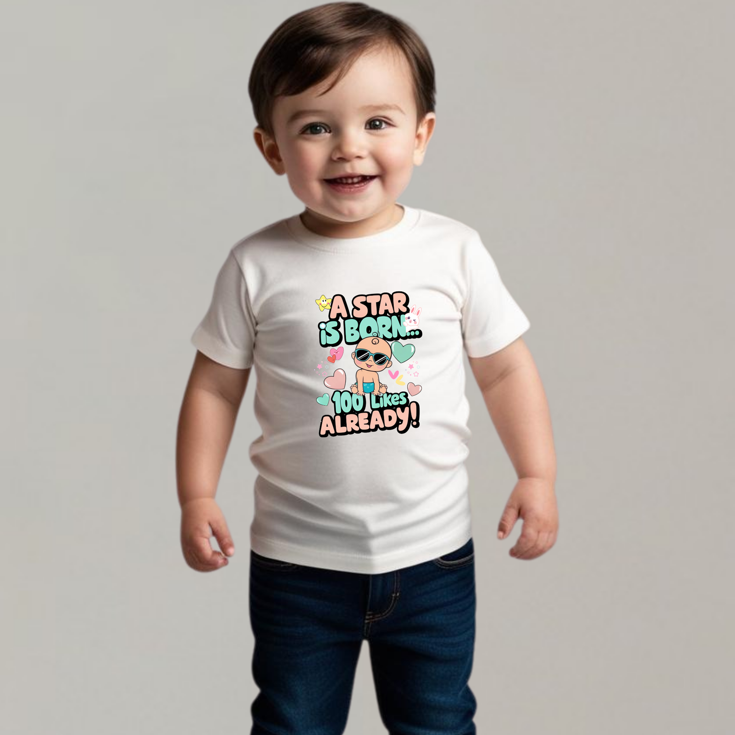 A Star is Born"  Boys T-shirt – 100 Likes Already!