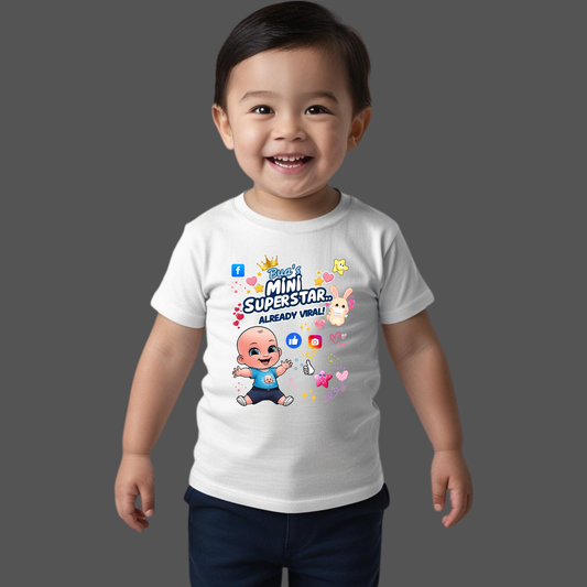 Adorable Bua- Boys T-shirts – Custom-Made for Comfort and Style