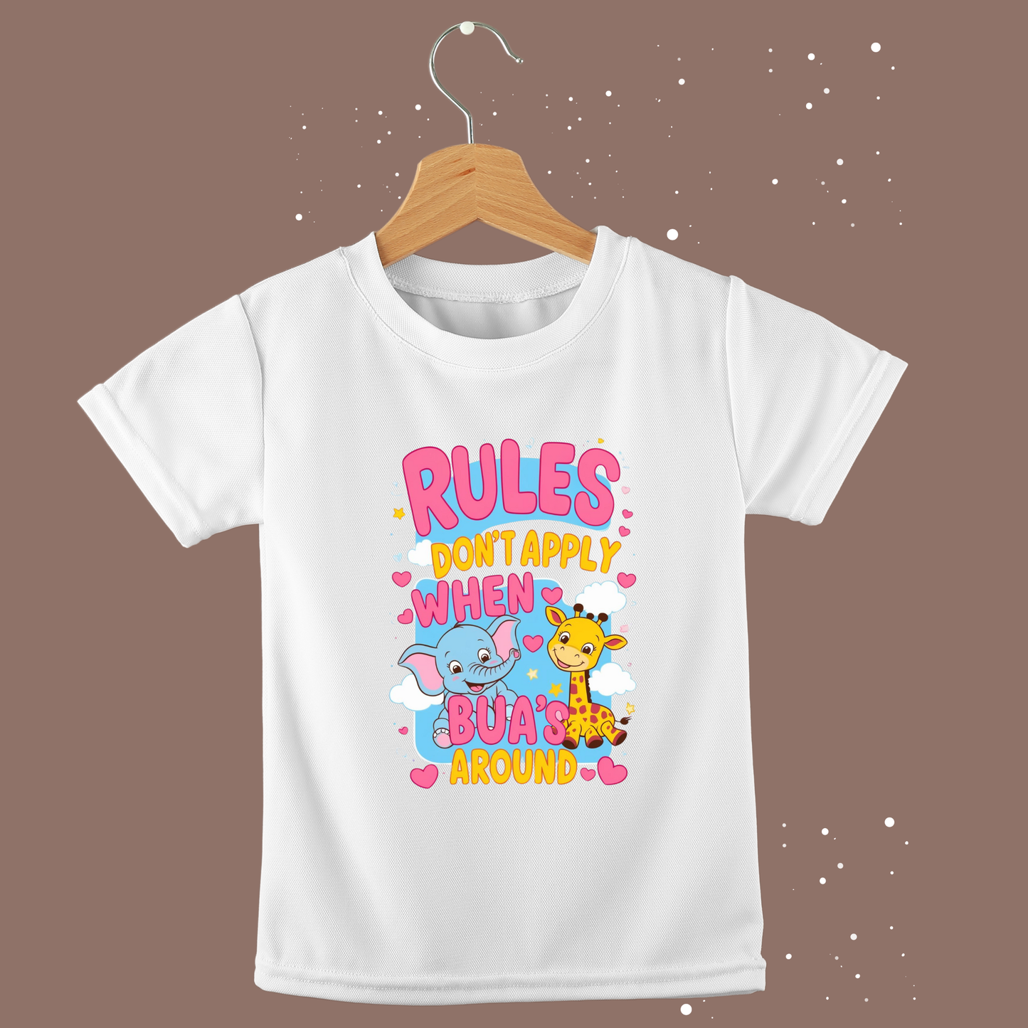 Adorable Bua- Girls T-shirts – Custom-Made for Comfort and Style