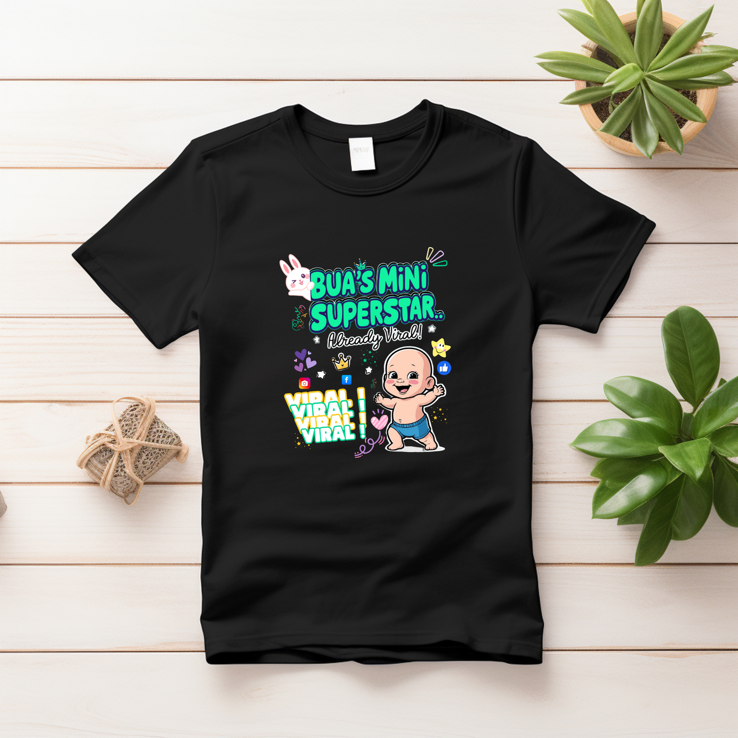 Adorable Bua- Boys T-shirts – Custom-Made for Comfort and Style