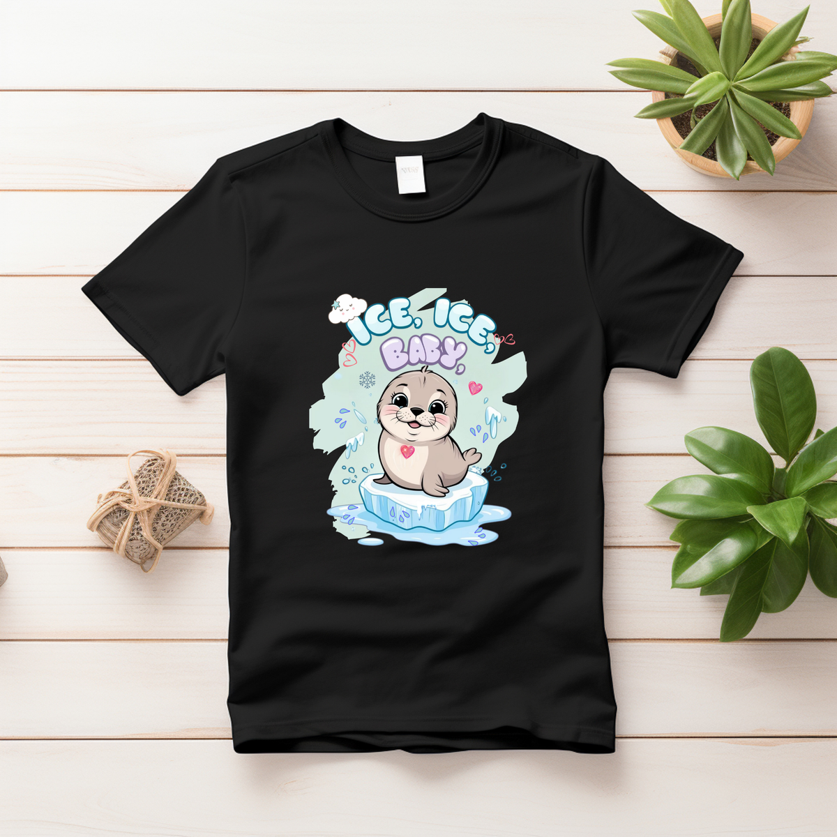 Ice, Ice Baby T-Shirt – Cool & Adorable Tee for Babies & Kids