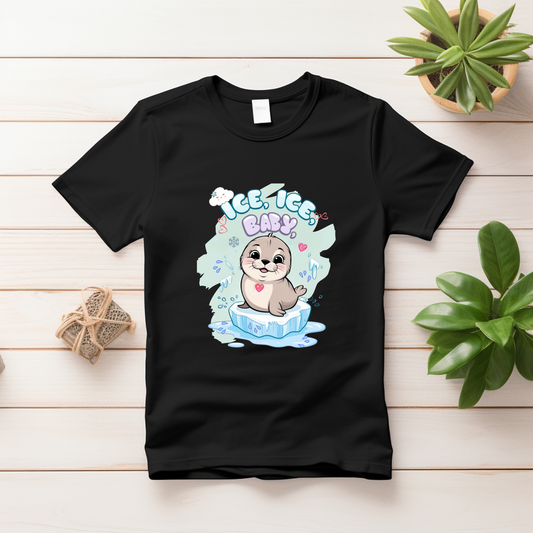 Ice, Ice Baby T-Shirt – Cool & Adorable Tee for Babies & Kids