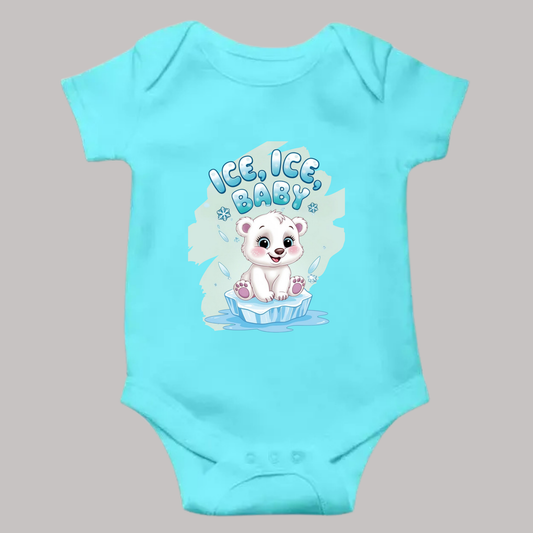 Ice, Ice Baby Romper – Cool & Cozy Baby Outfit (Unisex)