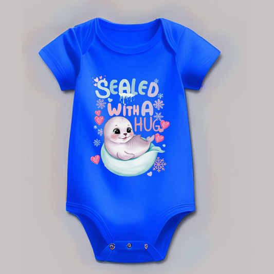 Sealed with a Hug T-Shirt – Cute & Comfy Tee for Babies & Kids (Unisex)