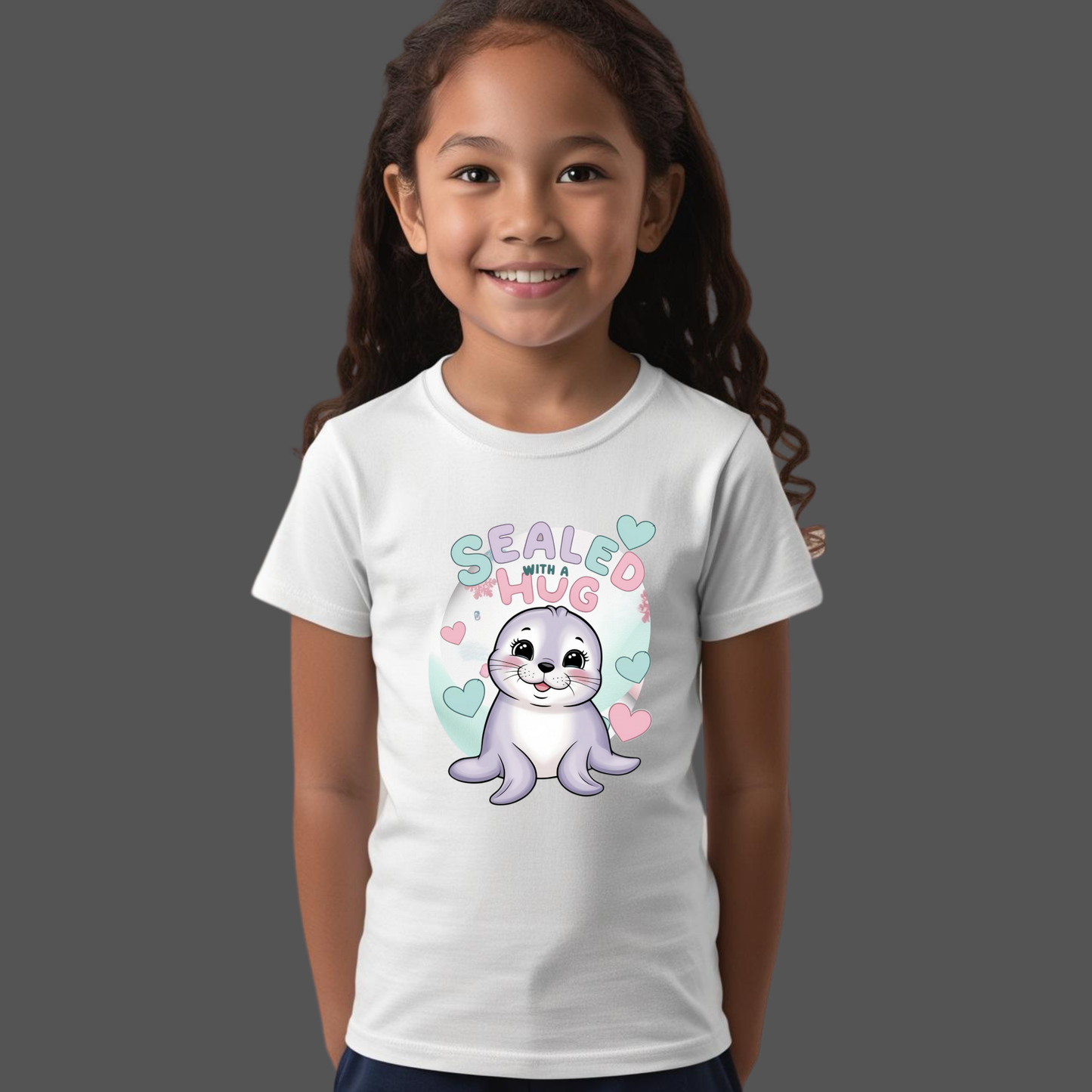 Sealed with a Hug T-Shirt – Cute & Comfy Tee for Babies & Kids