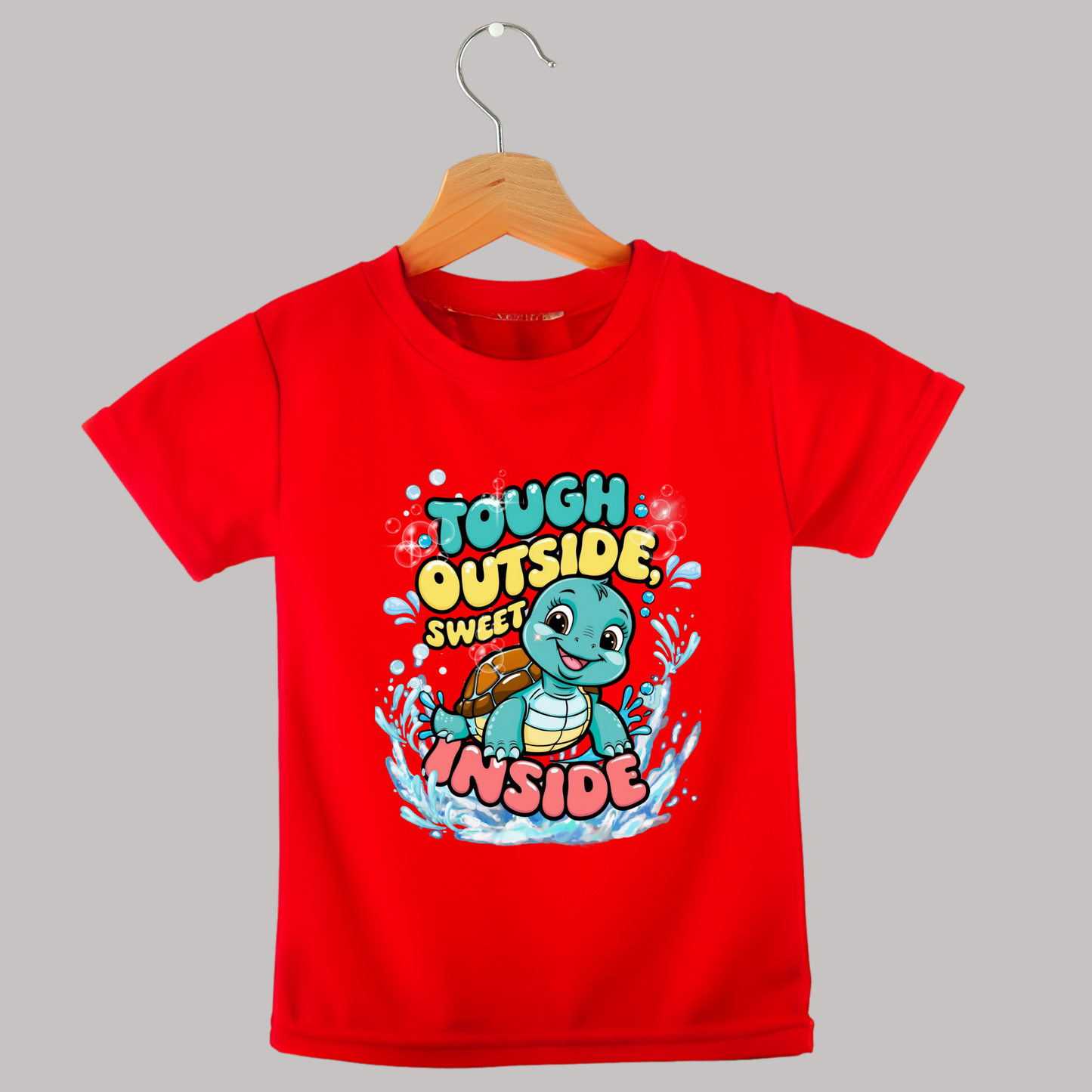 🐢 Meet Shelly the Sea Turtle! Tough Outside, Sweet Inside - Ocean Adventure Summer T-shirts for Kids