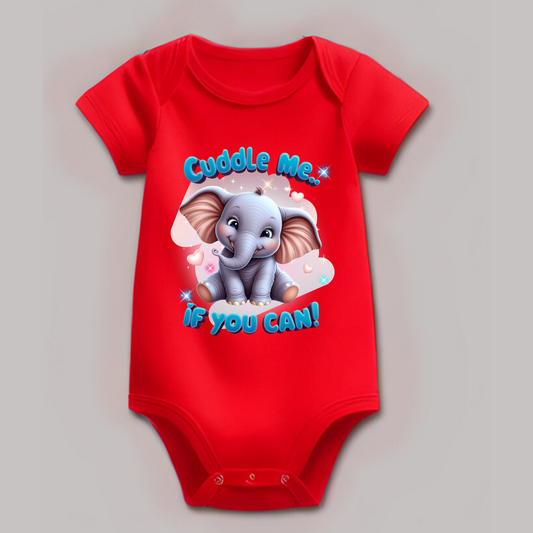 Cuddle Me... If You Can - Unisex Baby Romper