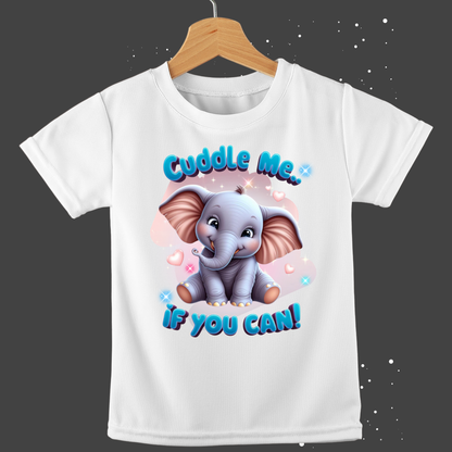 Cuddle Me... If You Can - Baby T-Shirt - Girls