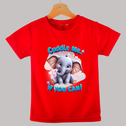 Cuddle Me... If You Can - Baby T-Shirt - Girls