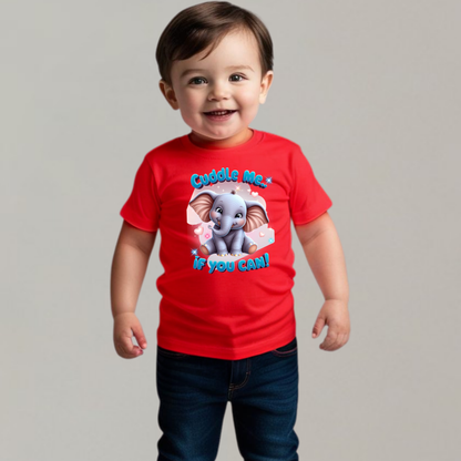 Cuddle Me... If You Can - Baby T-Shirt -Boys