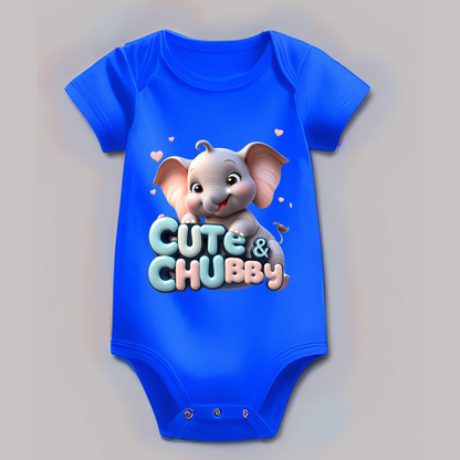 Cute and Chubby - Unisex Baby Romper