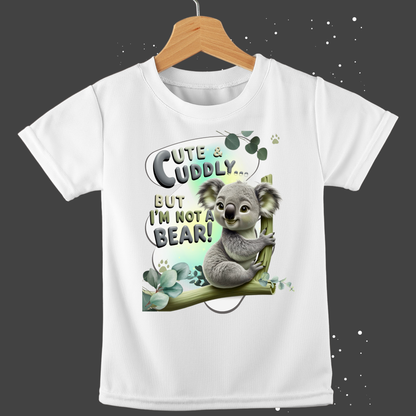 Cute & Cuddly - Koala Kids T-Shirt | 100% Cotton | Made in India