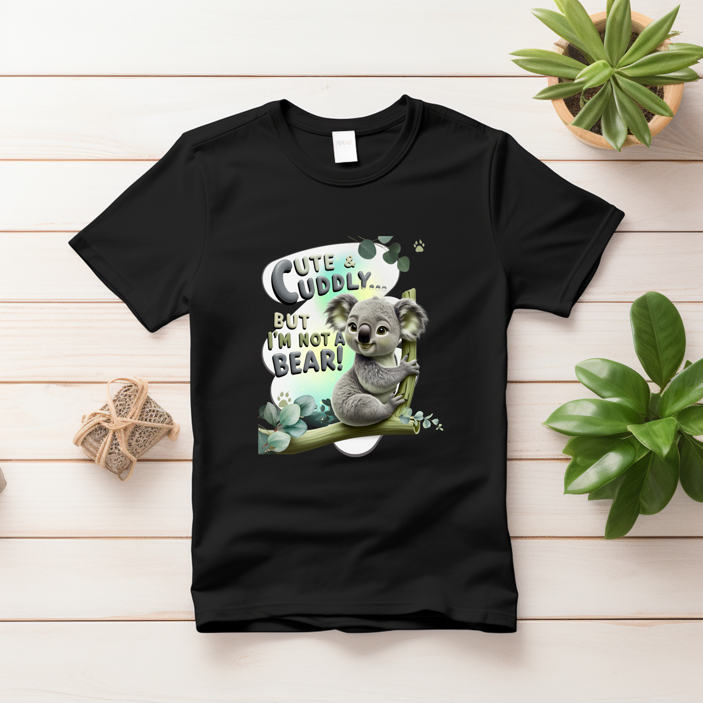 Cute & Cuddly - Koala Kids T-Shirt | 100% Cotton | Made in India