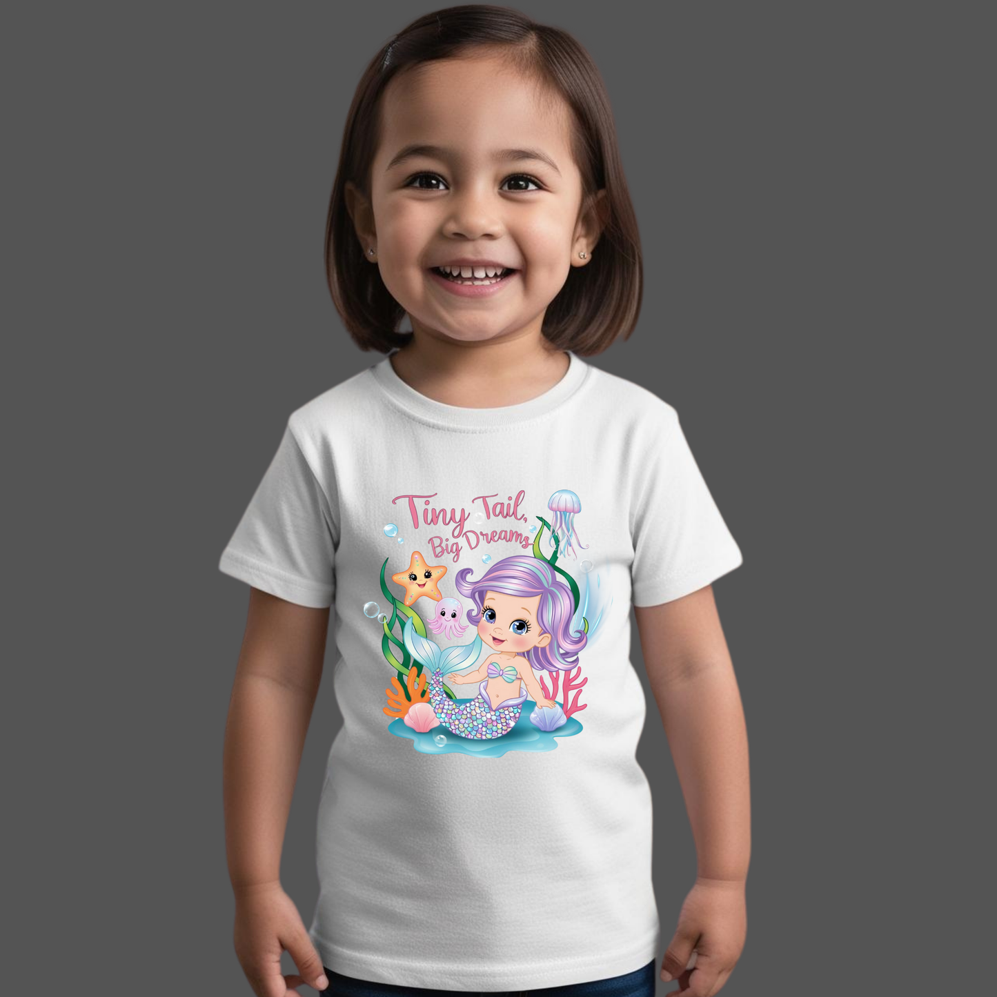 Mermaid Magic – Dreamy Tees for Little Ocean Queens