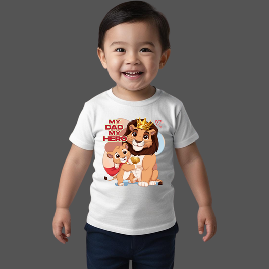 My Dad, My Hero – Toddler T-Shirt | Super Dad Edition