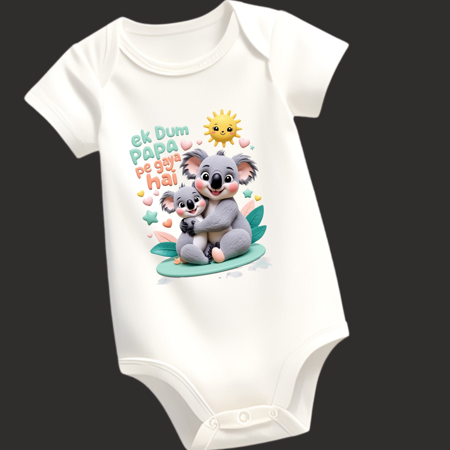 Ek Dum Papa Pe Gaya Hai | Baby Romper
