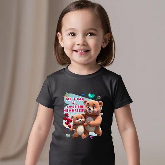 Me + Dad = Sweet Memories | Toddler T-Shirt