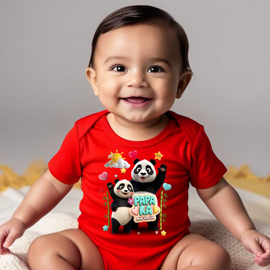 Papa Ka Mini Version | Baby Romper