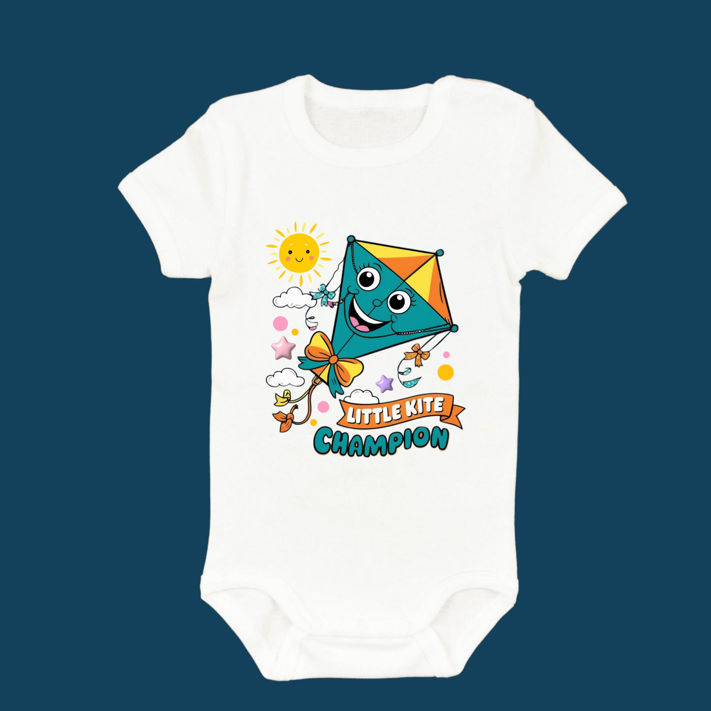 It’s My First Makar Sankranti Baby Romper – Cute Festive Outfit for Toddlers