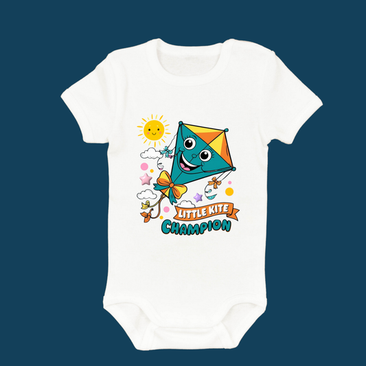 It’s My First Makar Sankranti Baby Romper – Cute Festive Outfit for Toddlers
