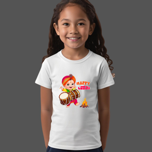 Adorable Lohri T-shirts – Celebrate Your Baby's First Festival in Style!