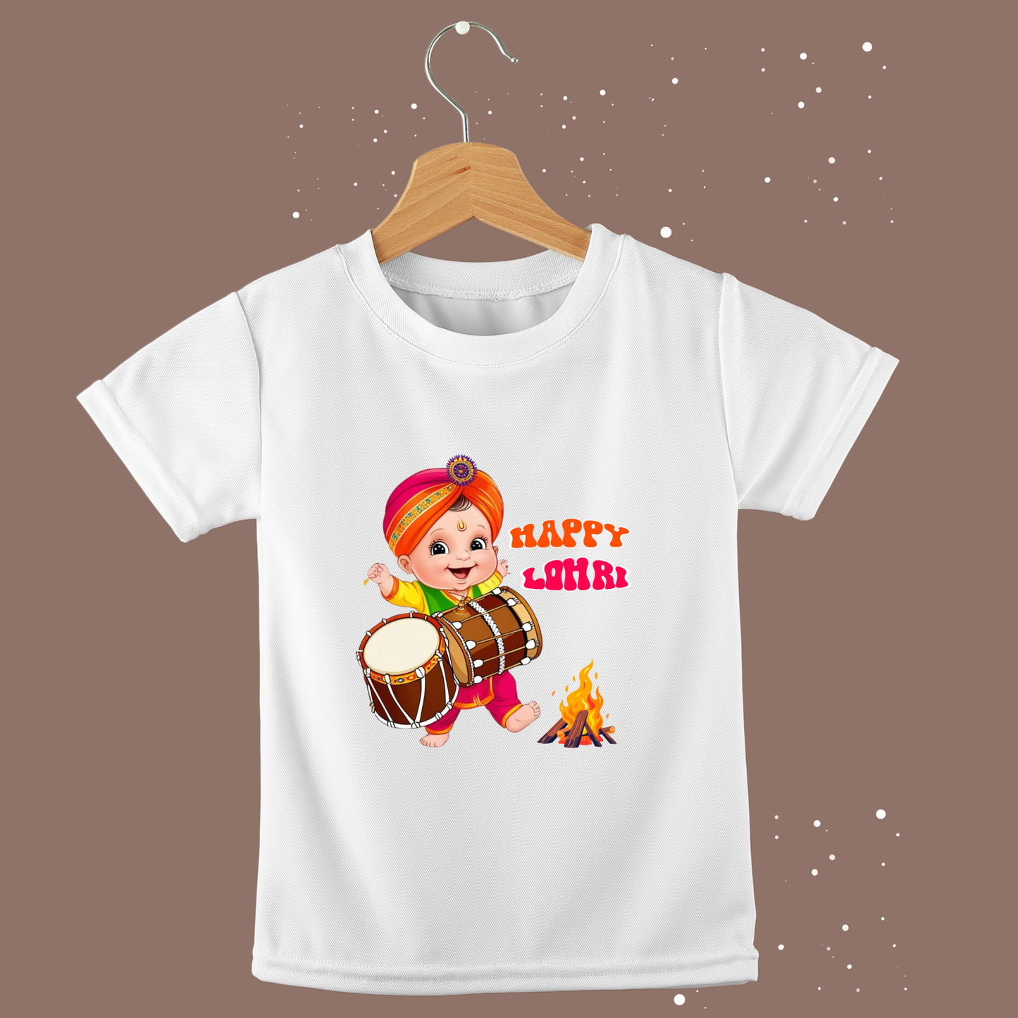 Adorable Lohri T-shirts – Celebrate Your Baby's First Festival in Style!