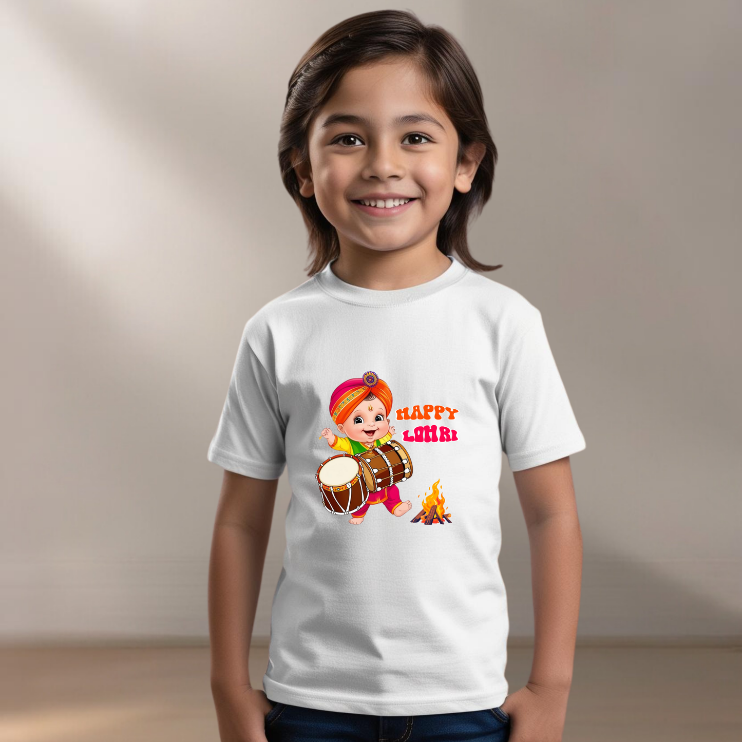 Adorable Lohri T-shirts – Celebrate Your Baby's First Festival in Style!