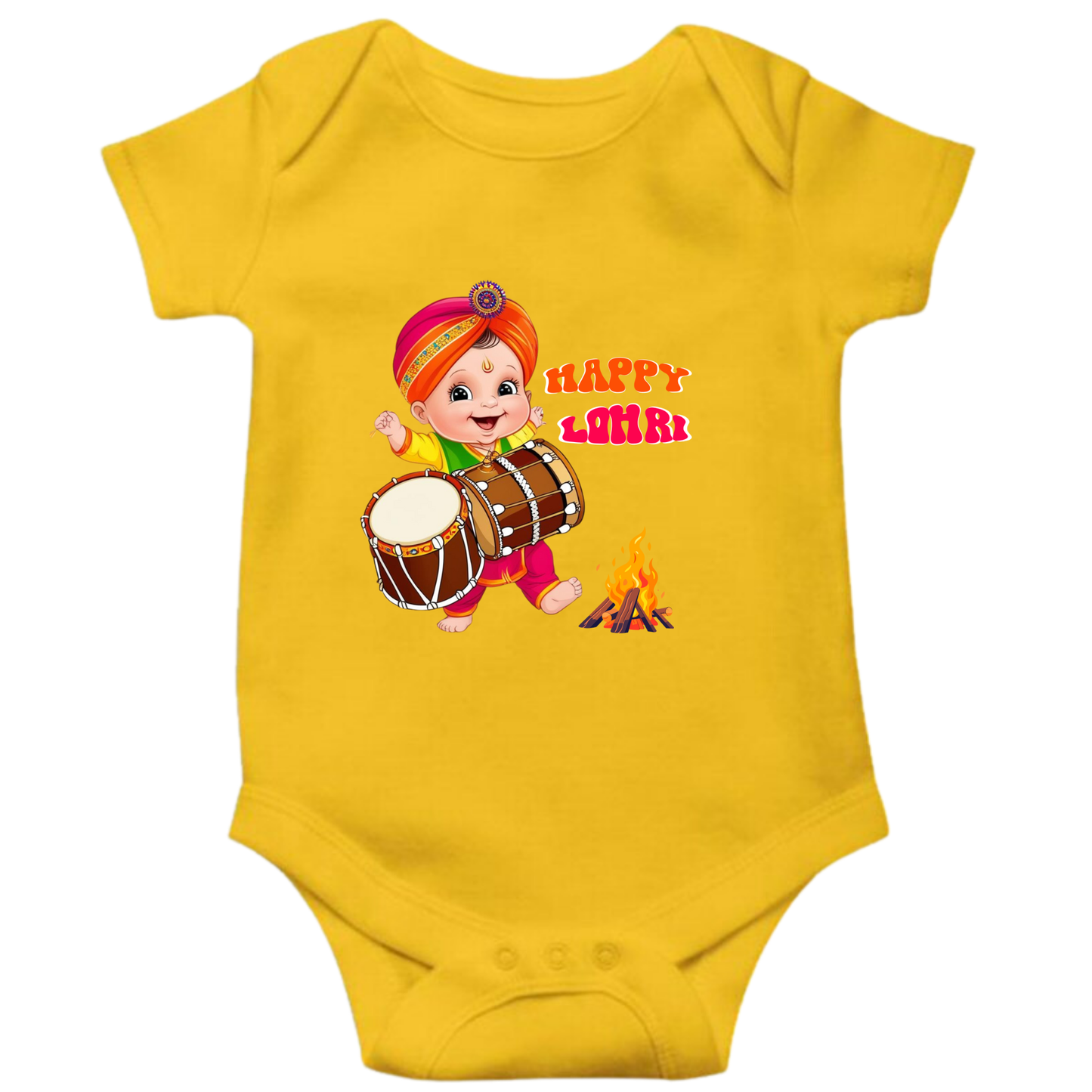Adorable Lohri Rompers – Celebrate Your Baby's First Festival in Style!