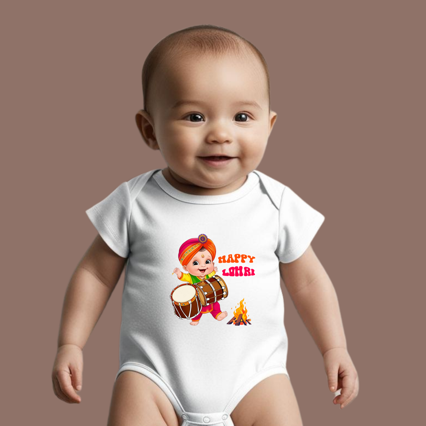 Adorable Lohri Rompers – Celebrate Your Baby's First Festival in Style!