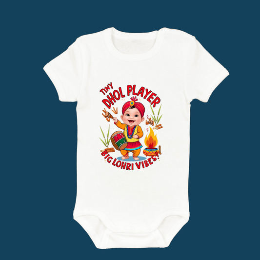 Adorable Lohri Rompers – Celebrate Your Baby's First Festival in Style!