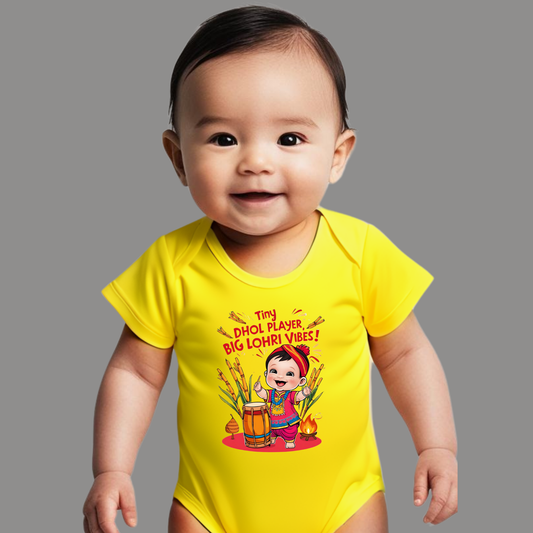 Adorable Lohri Rompers – Celebrate Your Baby's First Festival in Style!