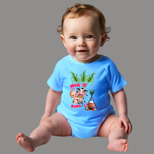 Custom Pongal Rompers for Toddlers