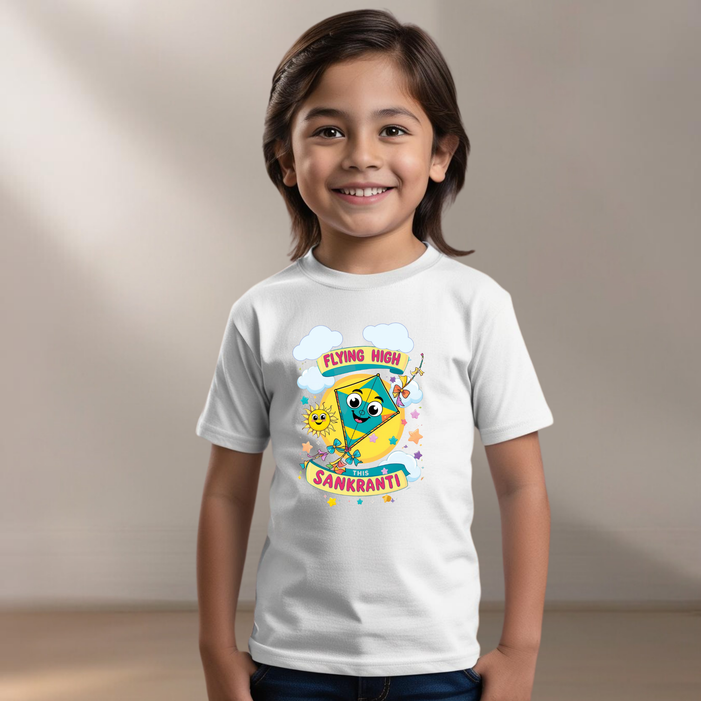 Makar Sankranti Baby T-shirt – Cute Festive Outfit for Toddlers