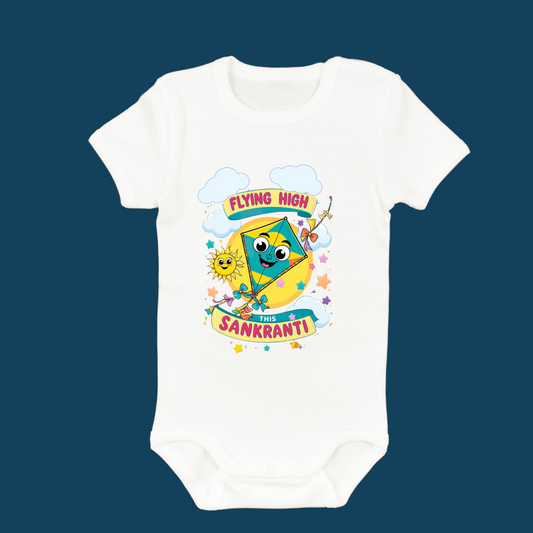 Makar Sankranti Baby Romper – Cute Festive Outfit for Toddlers