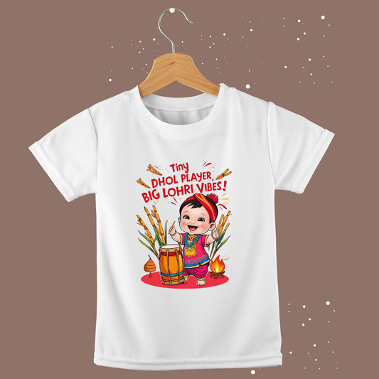 Adorable Lohri T-shirts – Celebrate Your Baby's First Festival in Style!
