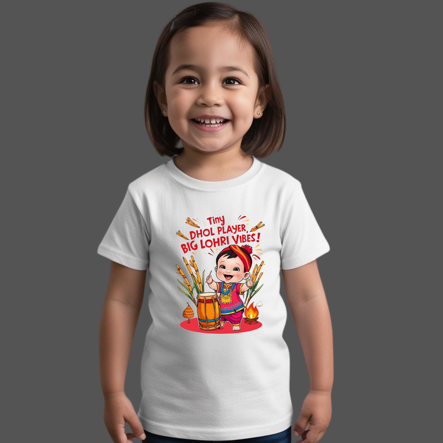 Adorable Lohri T-shirts – Celebrate Your Baby's First Festival in Style!