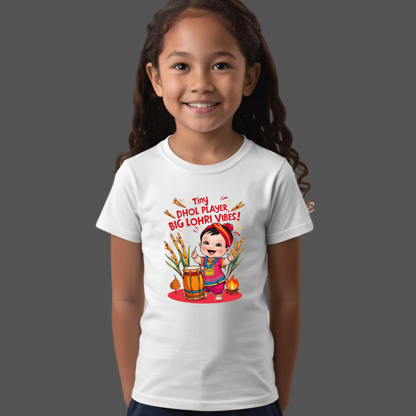Adorable Lohri T-shirts – Celebrate Your Baby's First Festival in Style!