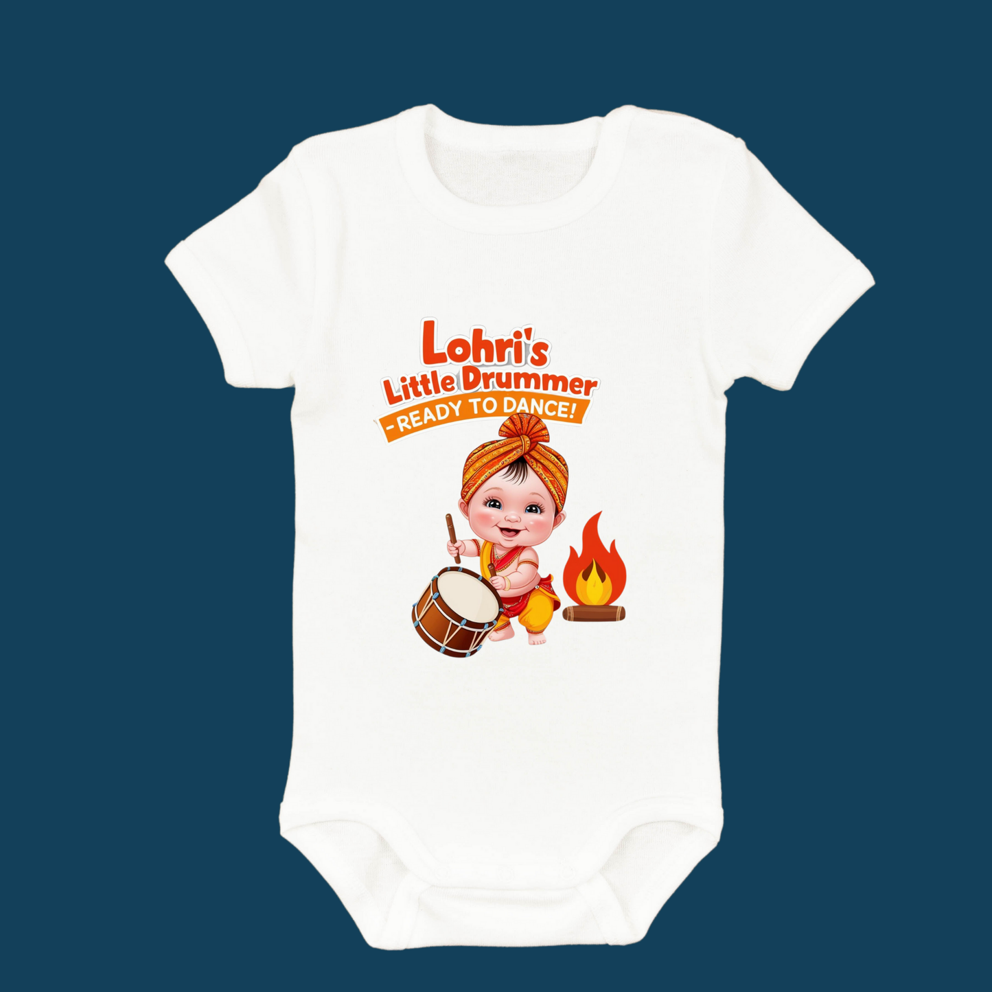 Adorable Lohri Rompers – Celebrate Your Baby's First Festival in Style!