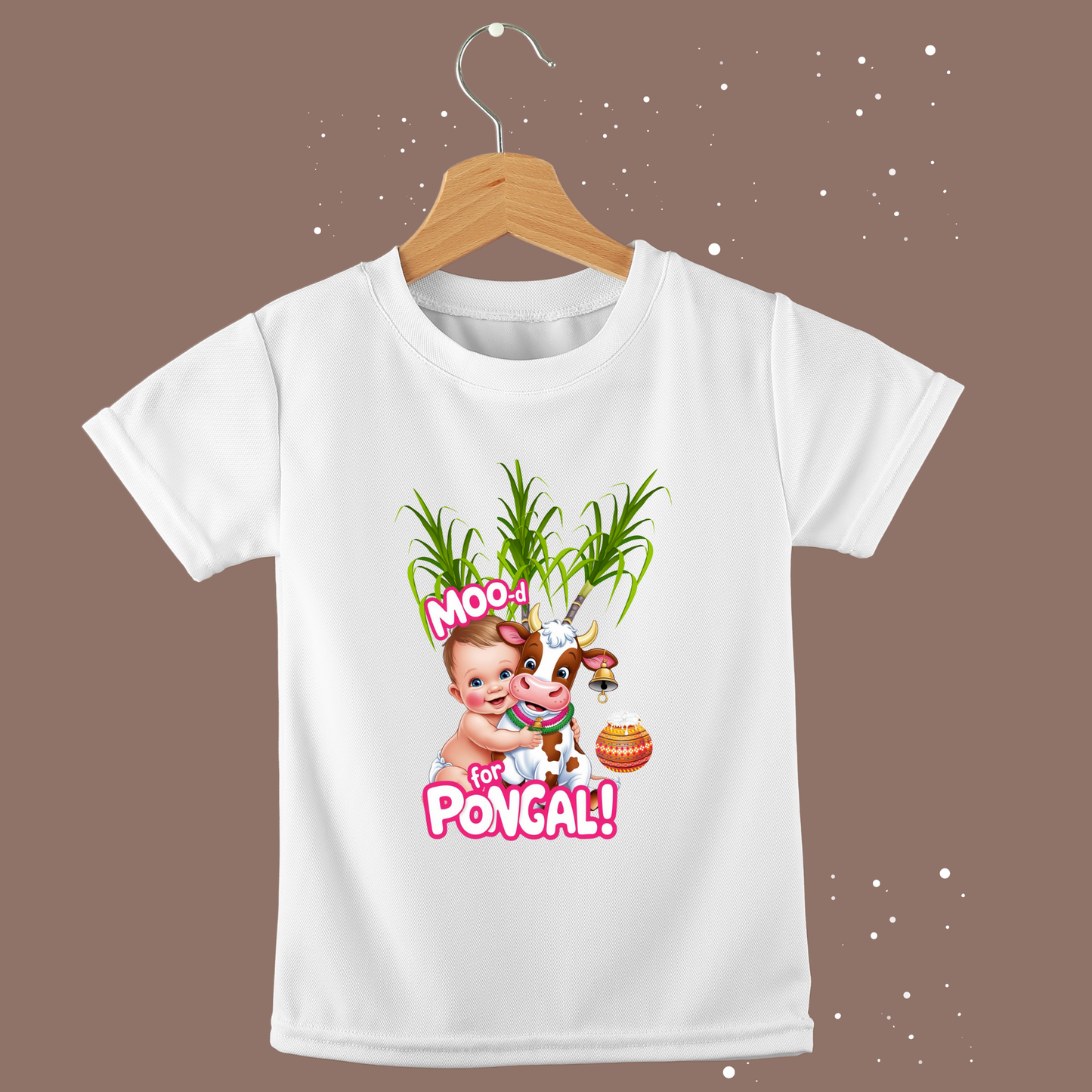 Custom Pongal T-Shirt for Toddlers