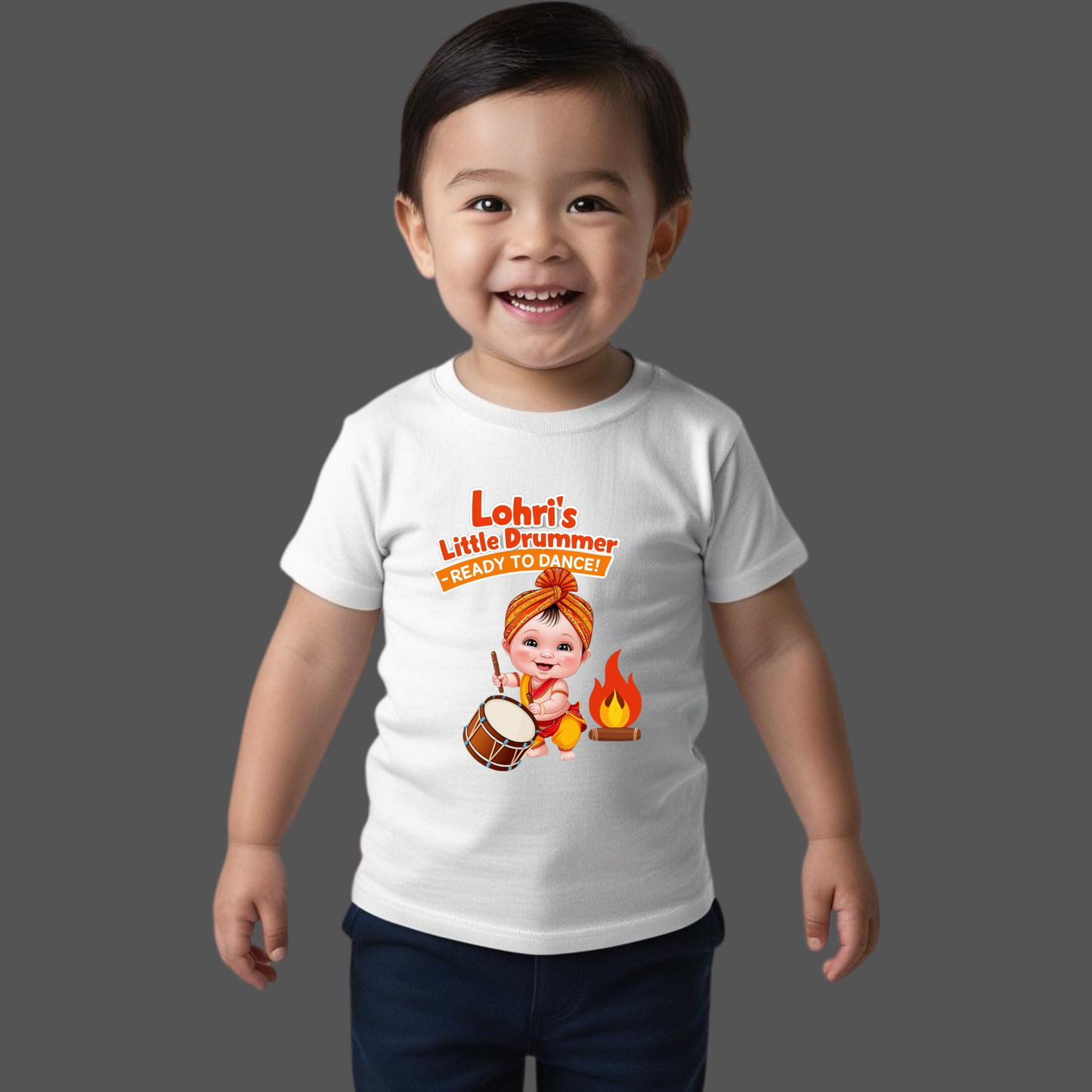 Adorable Lohri T-shirts – Celebrate Your Baby's First Festival in Style!