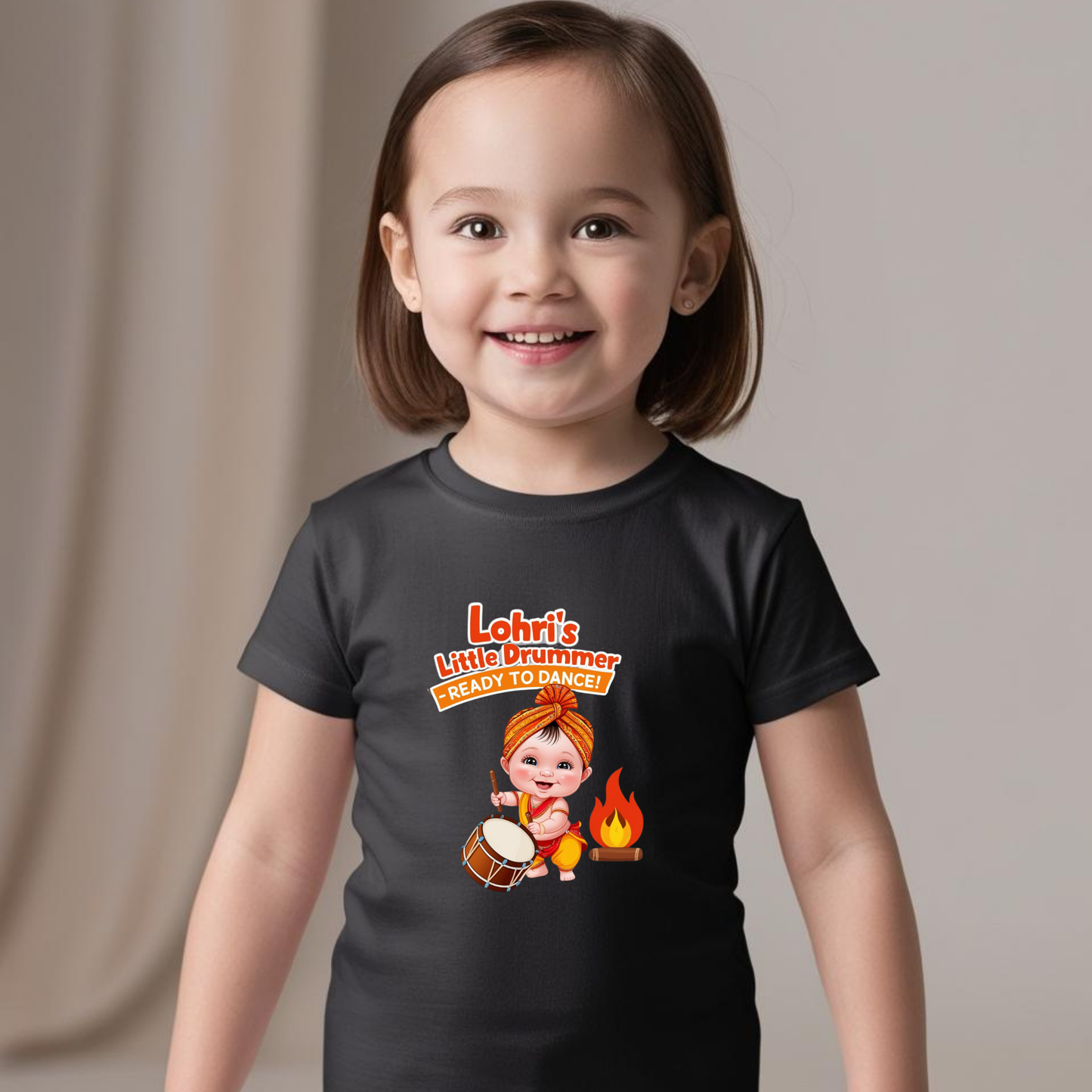 Adorable Lohri T-shirts – Celebrate Your Baby's First Festival in Style!