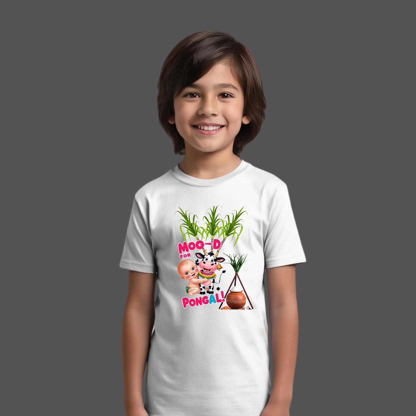 Custom Pongal T-Shirt for Toddlers