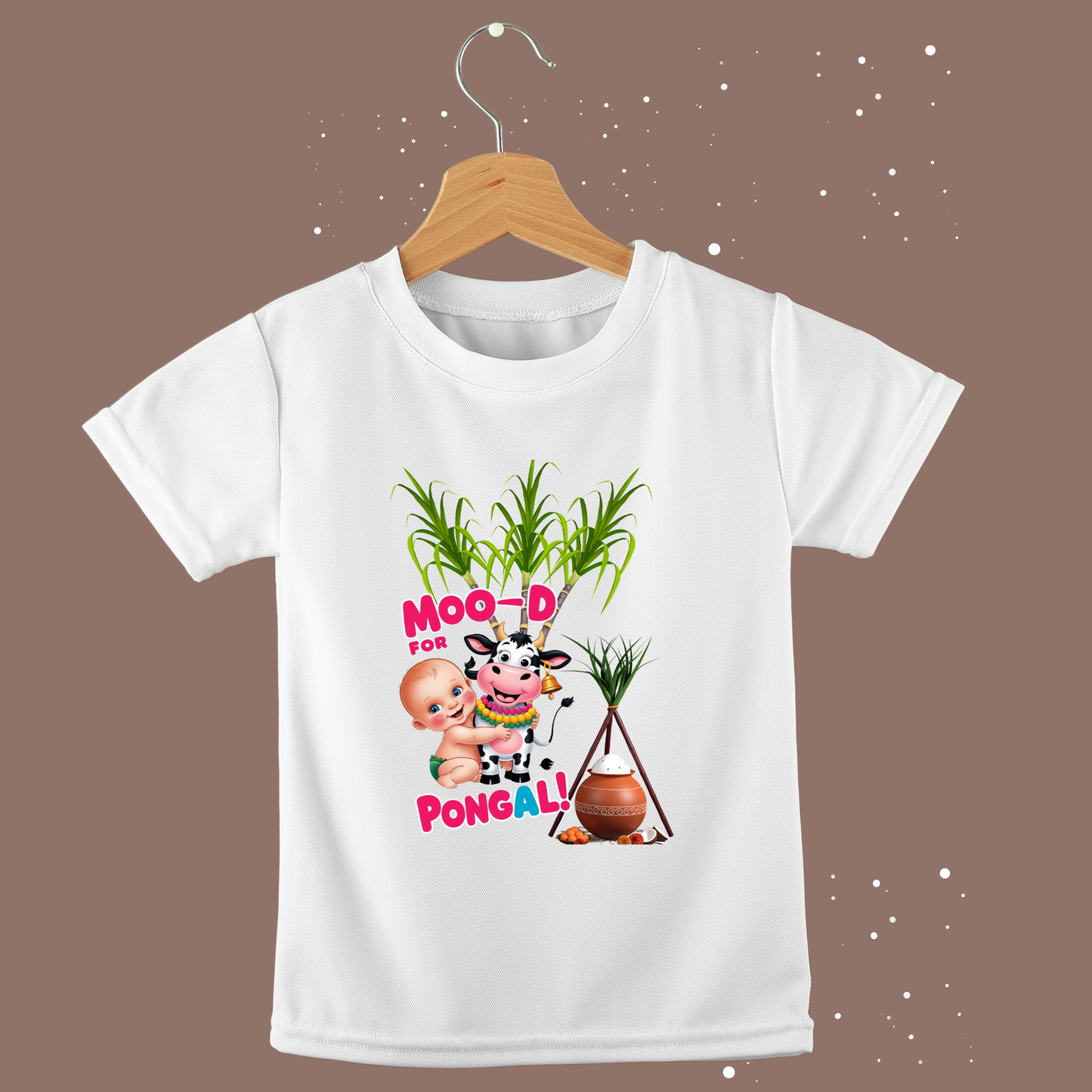 Custom Pongal T-Shirt for Toddlers