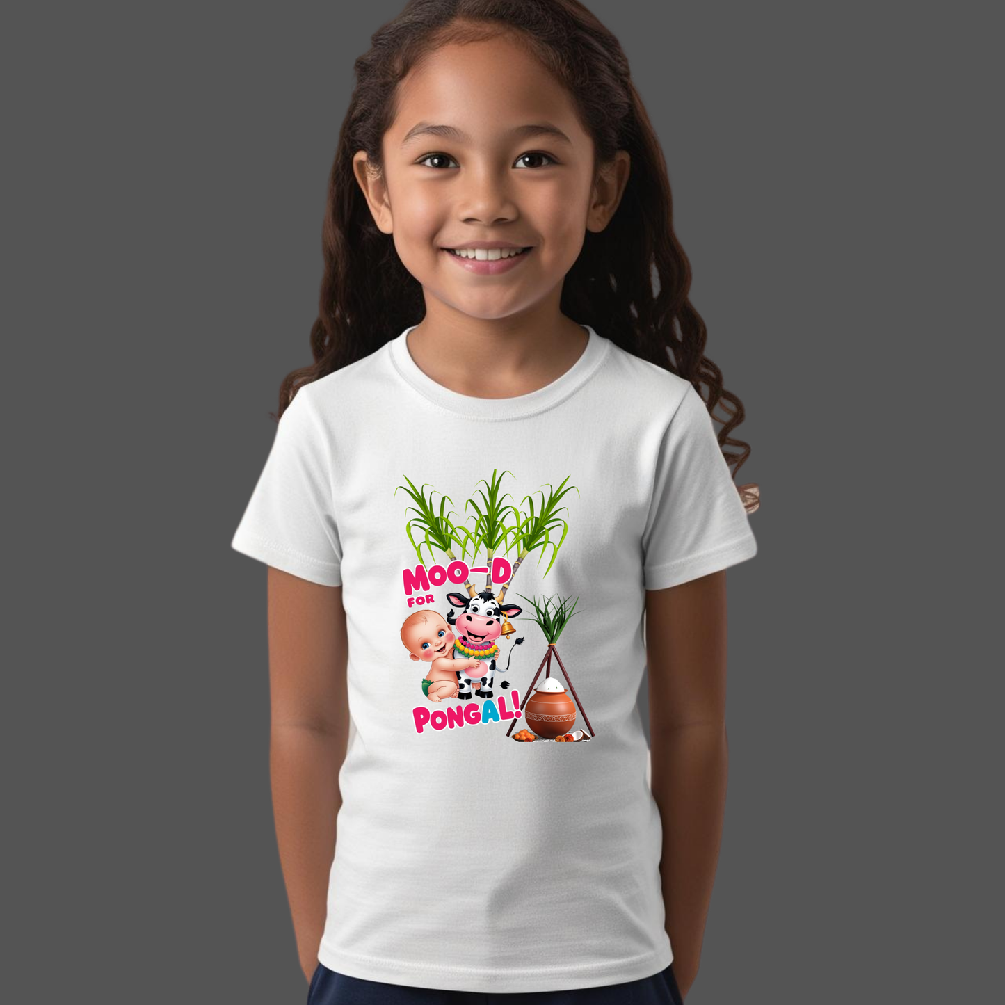 Custom Pongal T-Shirt for Toddlers